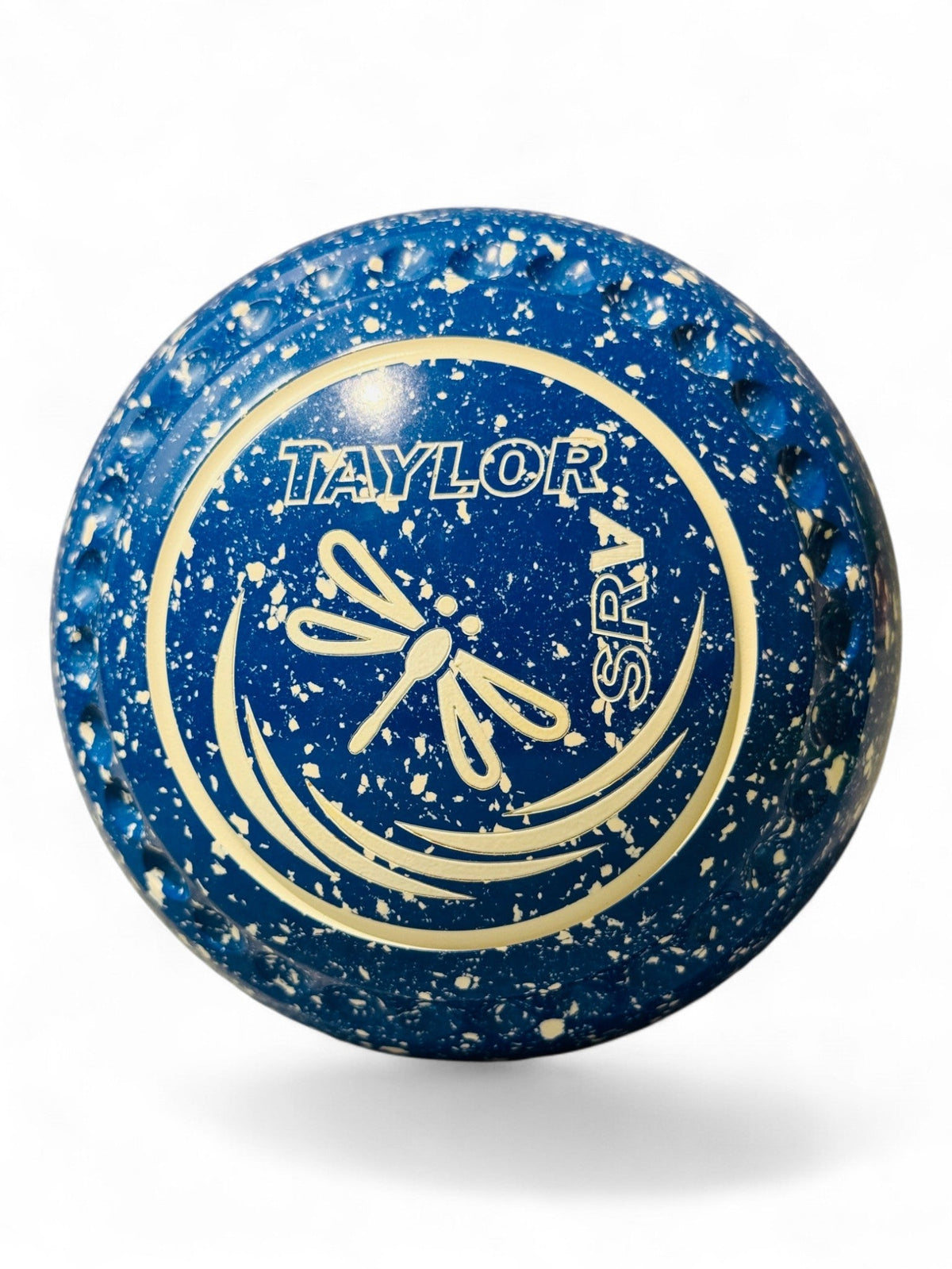 Taylor SRV Blue/White Dragonfly Size 3 Half Pipe 35 Stamp