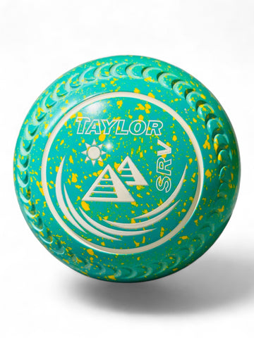 Taylor SRV Mint/Yellow Mountains Size 3 Crescent 35 Stamp