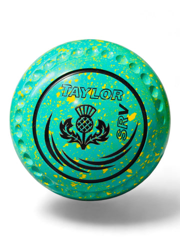 Taylor SRV Mint/Yellow Thistle Size 3 Half Pipe 35 Stamp