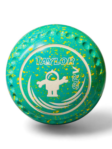 Taylor SRV Mint/Yellow Astronought Size 3 Half Pipe 35 Stamp