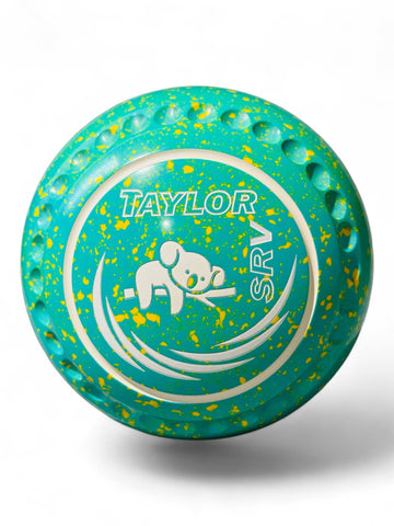 Taylor SRV Mint/Yellow Koala Size 3 Half Pipe 35 Stamp