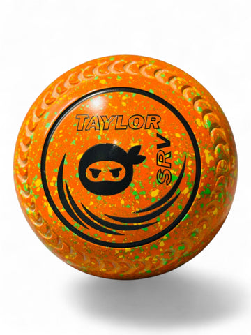 Taylor SRV Orange/Yellow/Lime Ninja Size 3 Crescent 35 Stamp