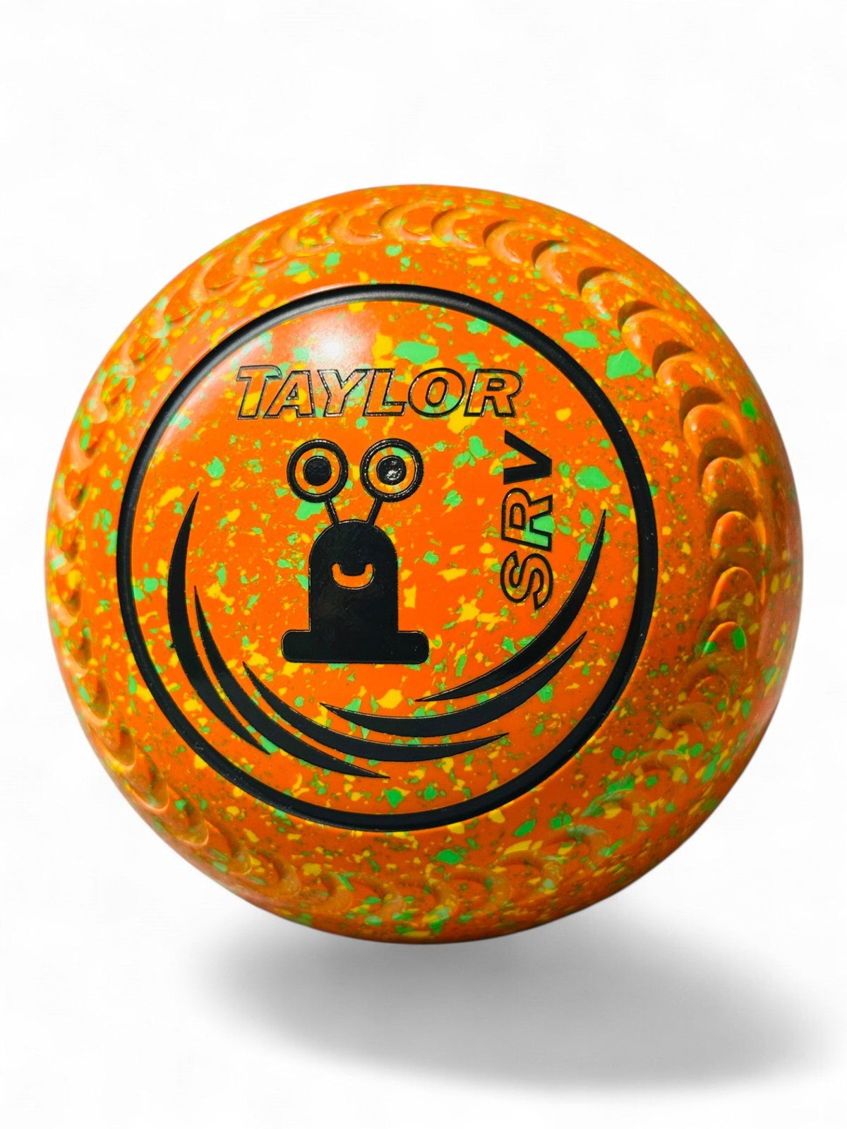 Taylor SRV Orange/Yellow/Lime Snail Size 3 Crescent 35 Stamp