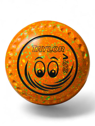 Taylor SRV Orange/Yellow/Lime Eyes Size 3 Half Pipe 35 Stamp