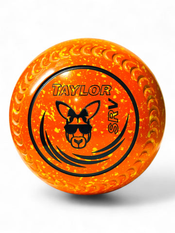 Taylor SRV Orange/Yellow (Amber) Dog Size 3 Crescent 35 Stamp