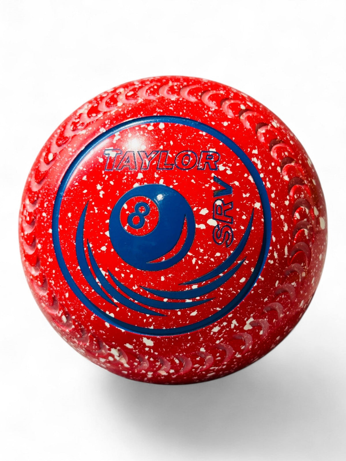 Taylor SRV Red White 8 Ball Size 3 Crescent 35 Stamp
