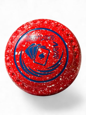 Taylor SRV Red White Cards Size 3 Half Pipe 35 Stamp