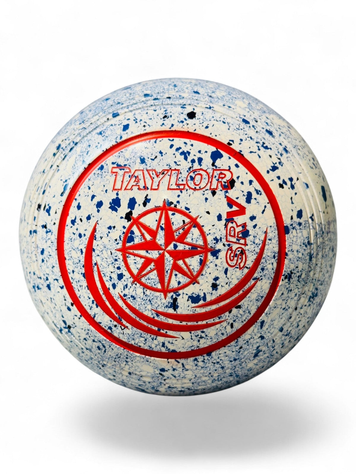 Taylor SRV White Blue Compass Size 3 Plain 35 Stamp