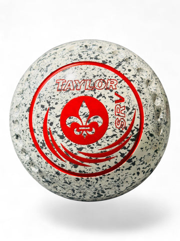 Taylor SRV White fleur-de-lis Size 3 Half Pipe 35 Stamp