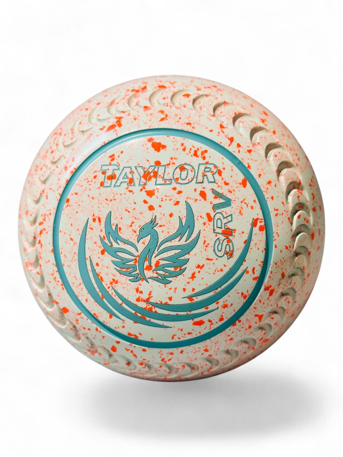 Taylor SRV White Orange Phoenix Size 3 Crescent 35 Stamp