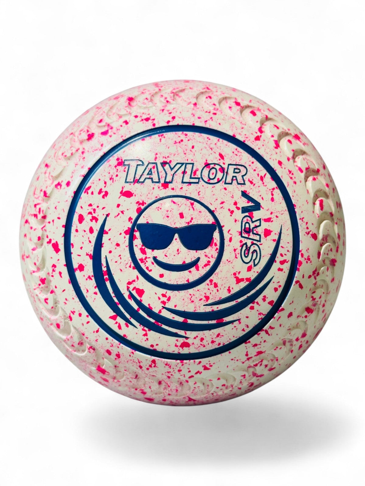 Taylor SRV White Pink Cool Emoji Size 3 Crescent 35 Stamp