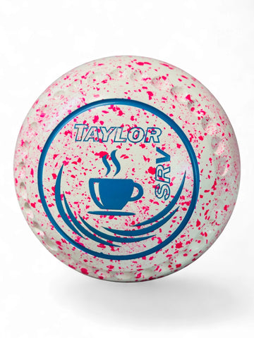 Taylor SRV White Pink Teacup Size 3 Half Pipe 35 Stamp