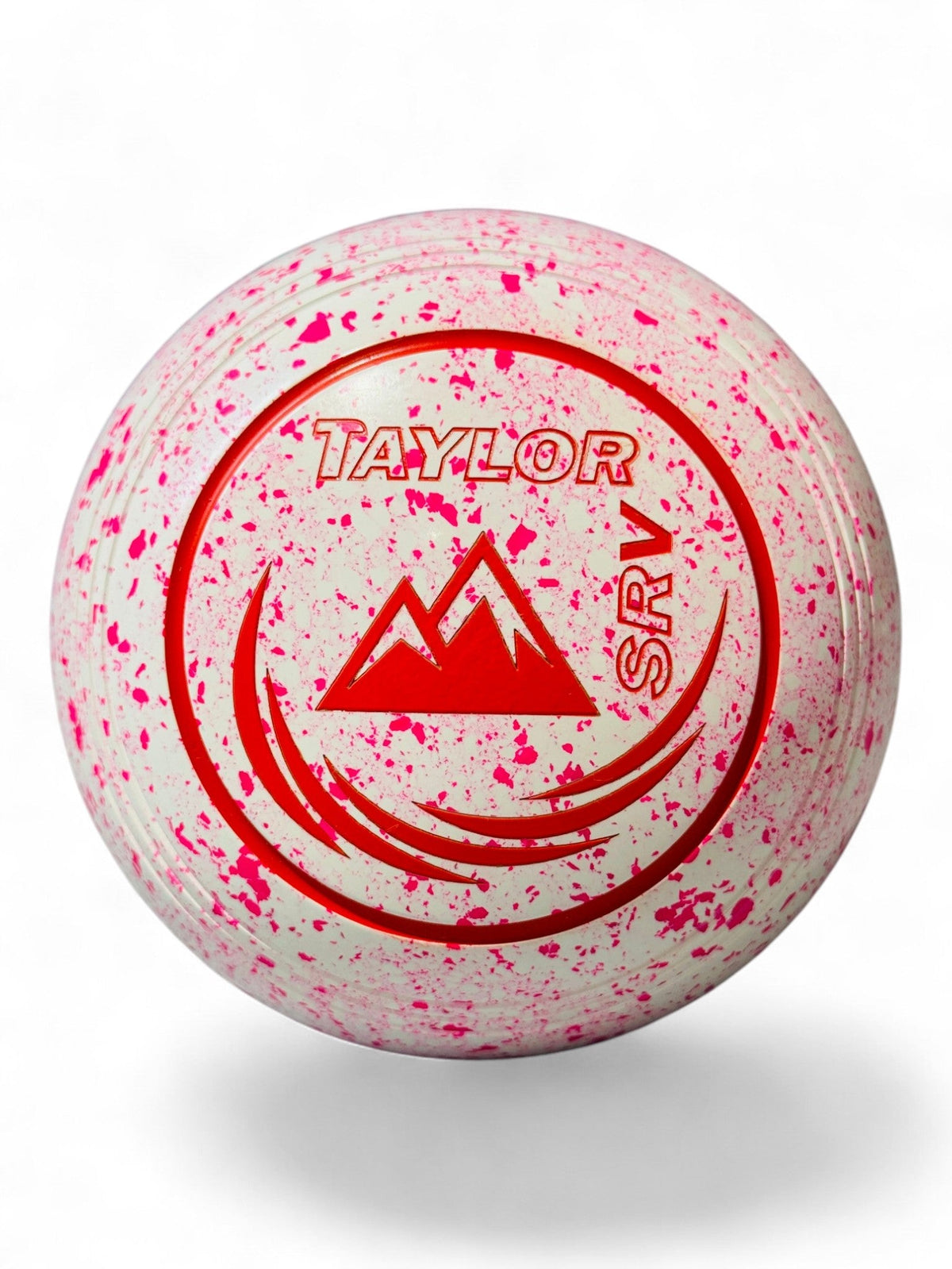 Taylor SRV White Pink Mountain Size 3 Plain 35 Stamp