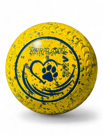 Taylor SRV Yellow/Grey Paw Size 3 Crescent 35 Stamp