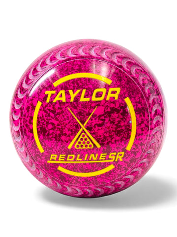 Taylor Redline SR Raspberry Ripple Bowls Size 3 Crescent 34 Stamp