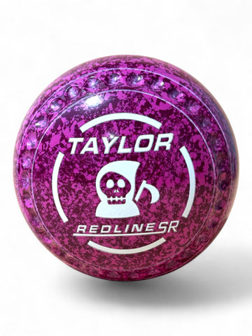 Taylor Redline SR Raspberry Ripple Skull Size 3 Half Pipe 34 Stamp