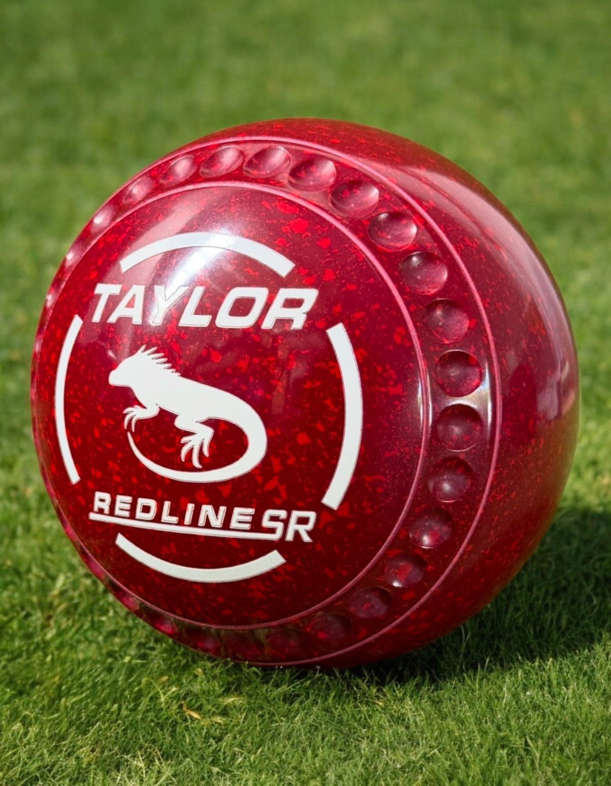 Taylor Redline SR Maroon/Red Lizard Size 3 Half Pipe 34 Stamp