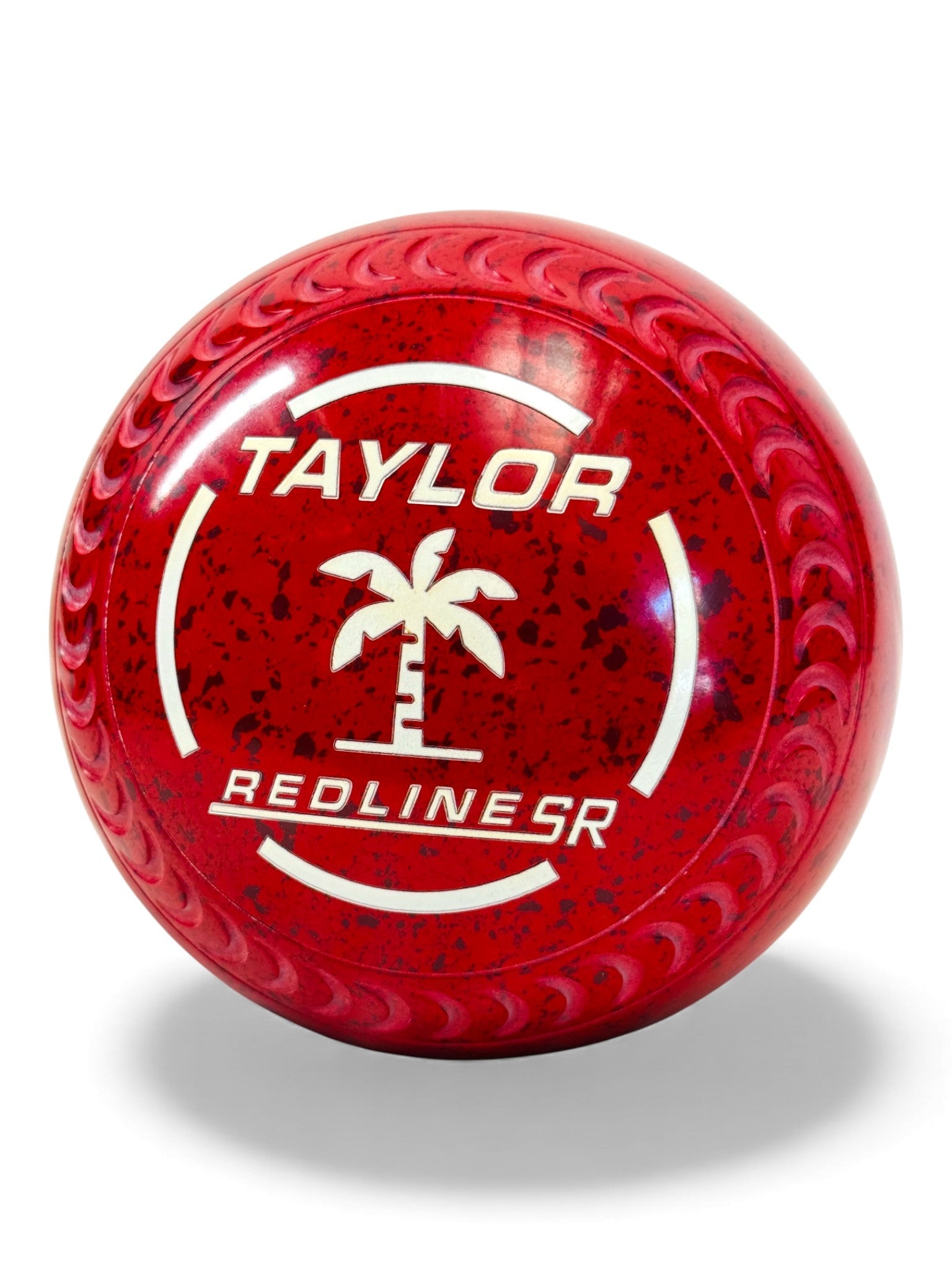 Taylor Redline SR Cherry Red Palm Size 3 Crescent 34 Stamp