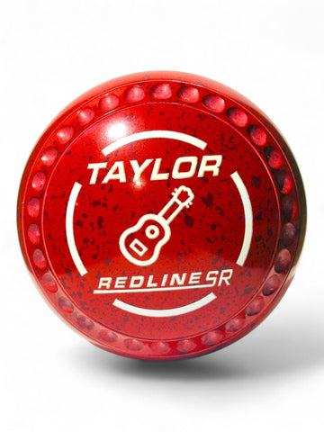 Taylor Redline SR Cherry Red Guitar Size 3 Half Pipe 34 Stamp