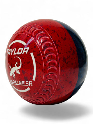 Taylor Redline SR Red/Blue Lizard Size 3 Crescent 34 Stamp