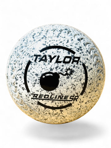 Taylor Redline SR White/Grey (White Steel) Bomb Size 3 Crescent 34 Stamp