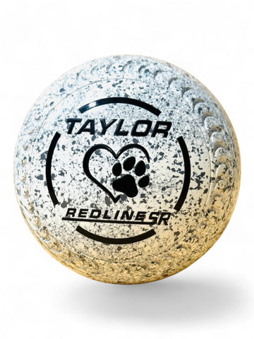 Taylor Redline SR White/Grey (White Steel) Heart Size 3 Crescent 34 Stamp