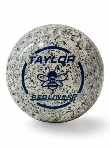Taylor Redline SR White/Grey (White Steel) Bee Size 3 Half Pipe 34 Stamp