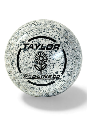 Taylor Redline SR White/Grey (White Steel) Flower Size 3 Half Pipe 34 Stamp
