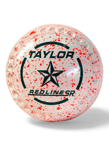 Taylor Redline SR White/Orange Star Size 3 Half Pipe 34 Stamp