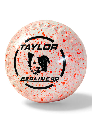 Taylor Redline SR White/Orange Dog Size 3 Half Pipe 34 Stamp