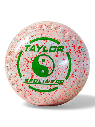 Taylor Redline SR White/Orange Yin-Yang Size 3 Half Pipe 34 Stamp