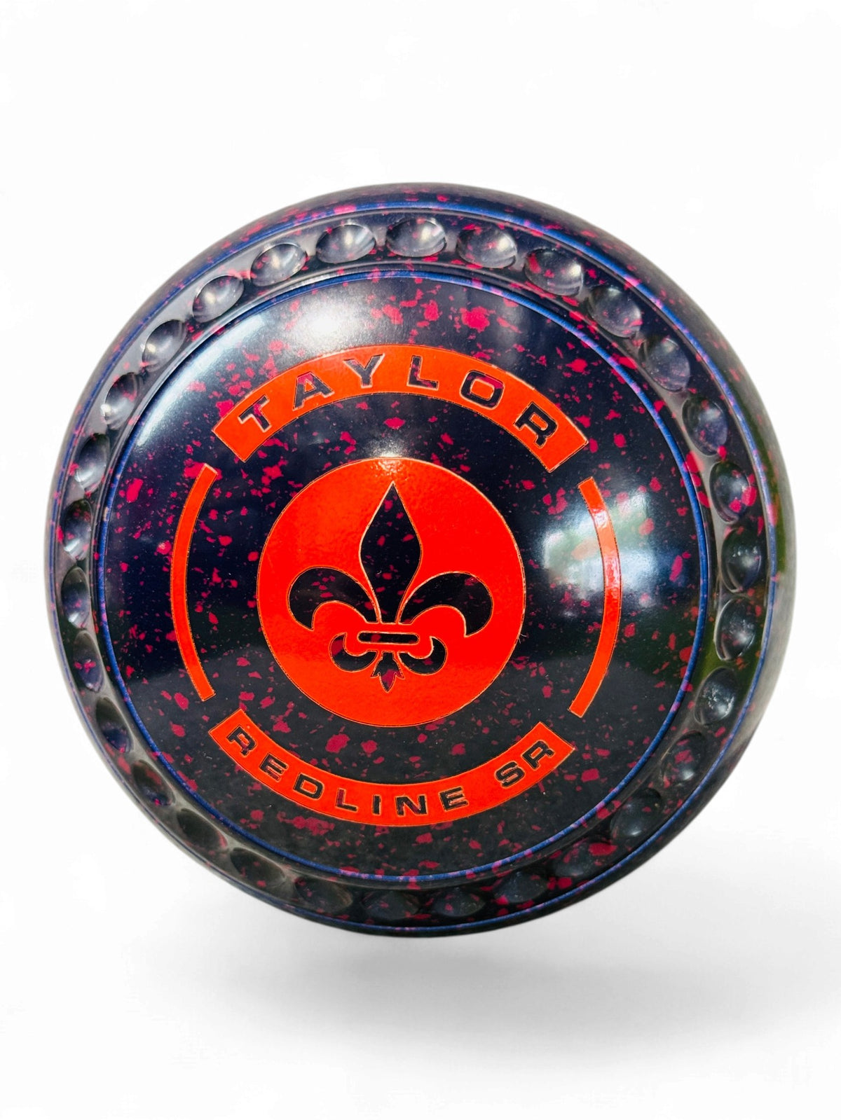Taylor Redline SR Dark Blue/Magenta Fleur De Lis Size 3 Half Pipe 35 Stamp