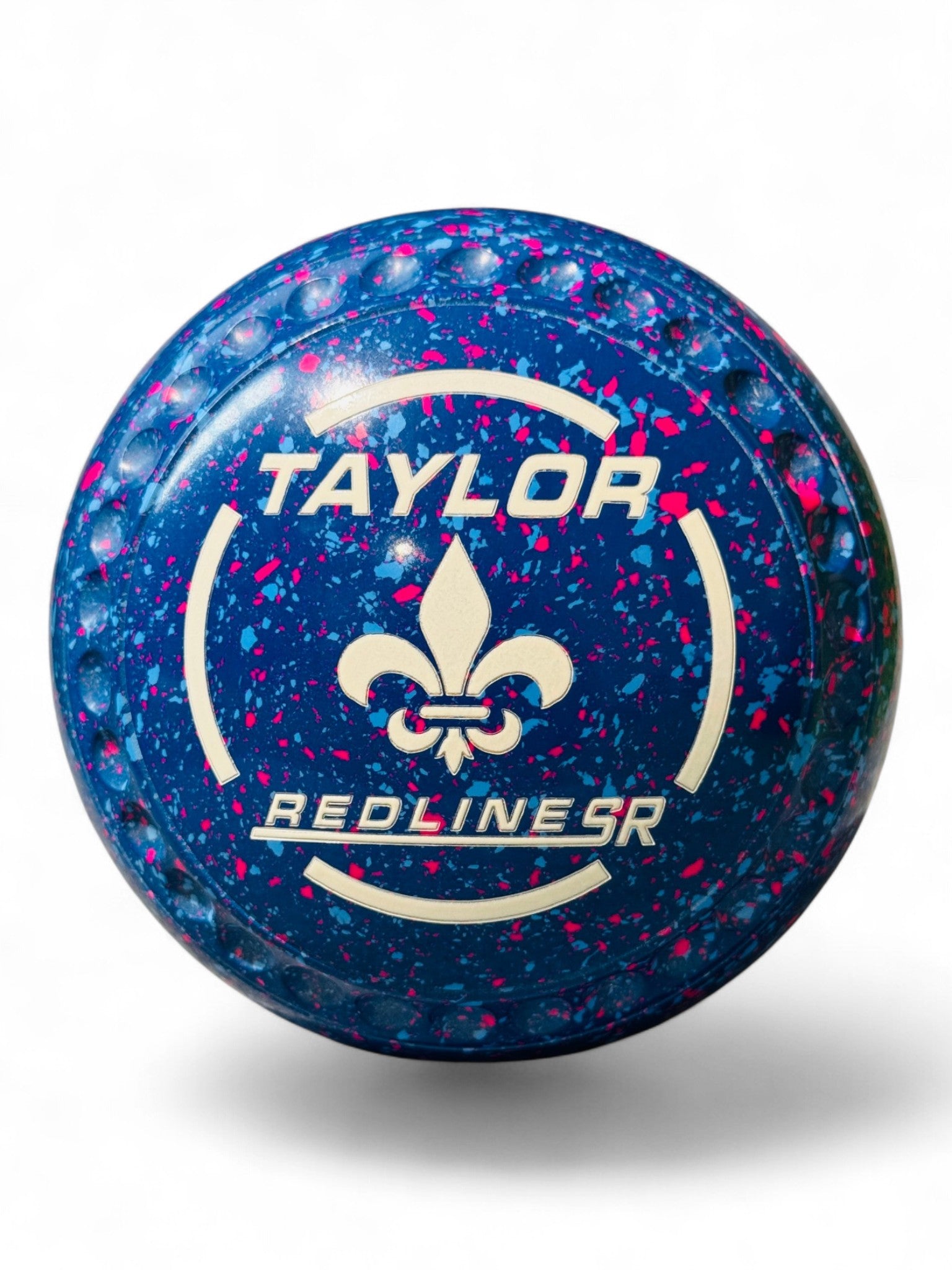 Taylor Redline SR Electric Blue Fleur De Lis Size 3 Half Pipe 35 Stamp