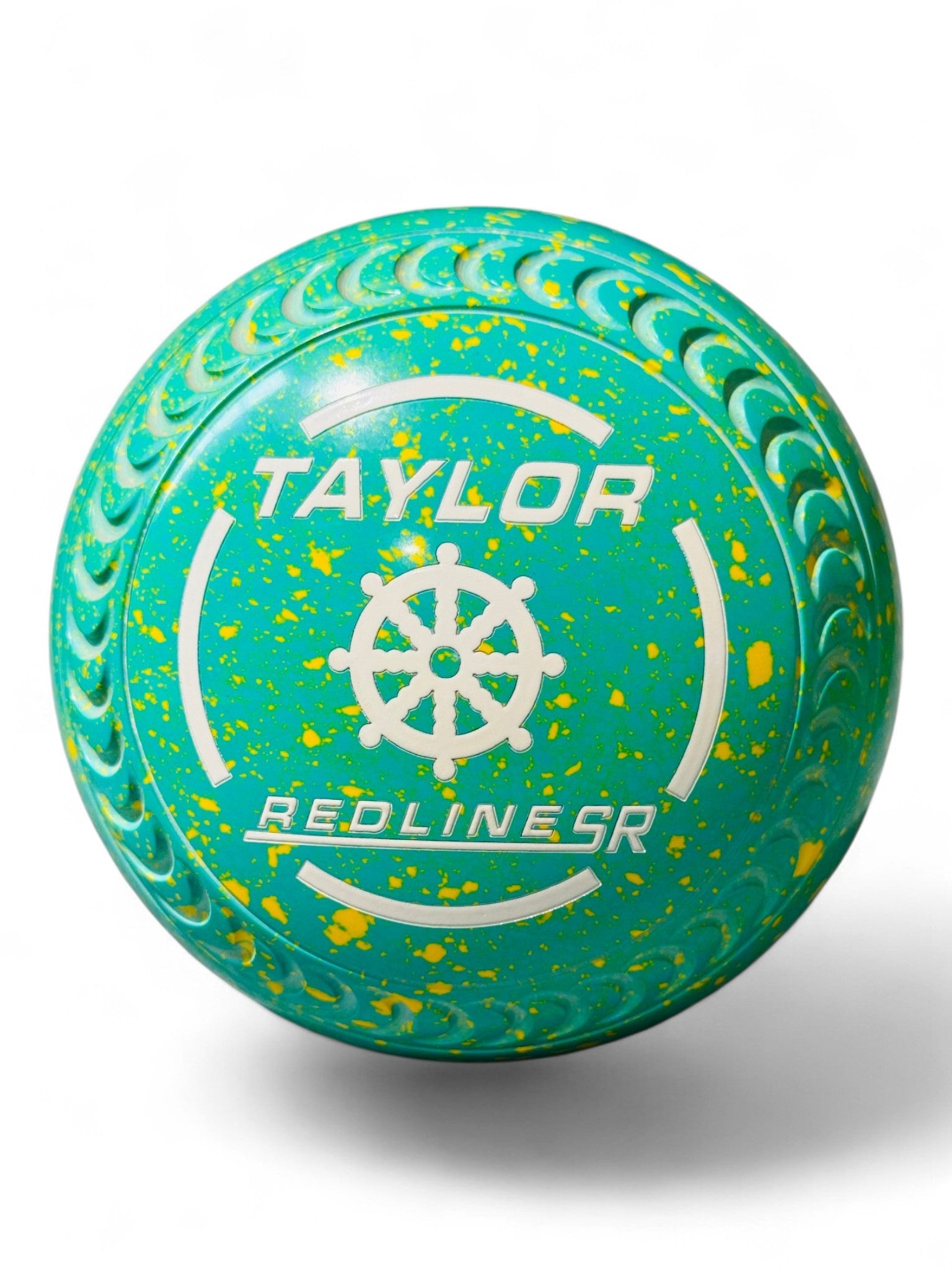 Taylor Redline SR Mint/Yellow Steering Wheel Size 3 Crescent 35 Stamp