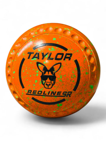 Taylor Redline SR Orange/Lime Kangaroo Size 3 Half Pipe 35 Stamp