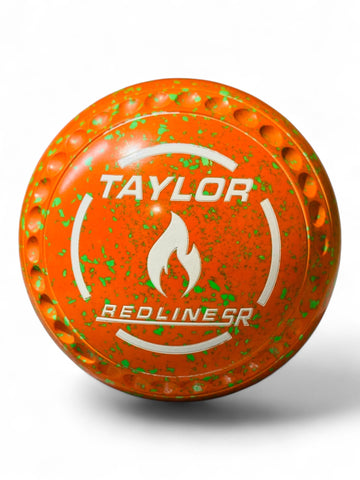 Taylor Redline SR Orange/Lime Flame Size 3 Half Pipe 35 Stamp