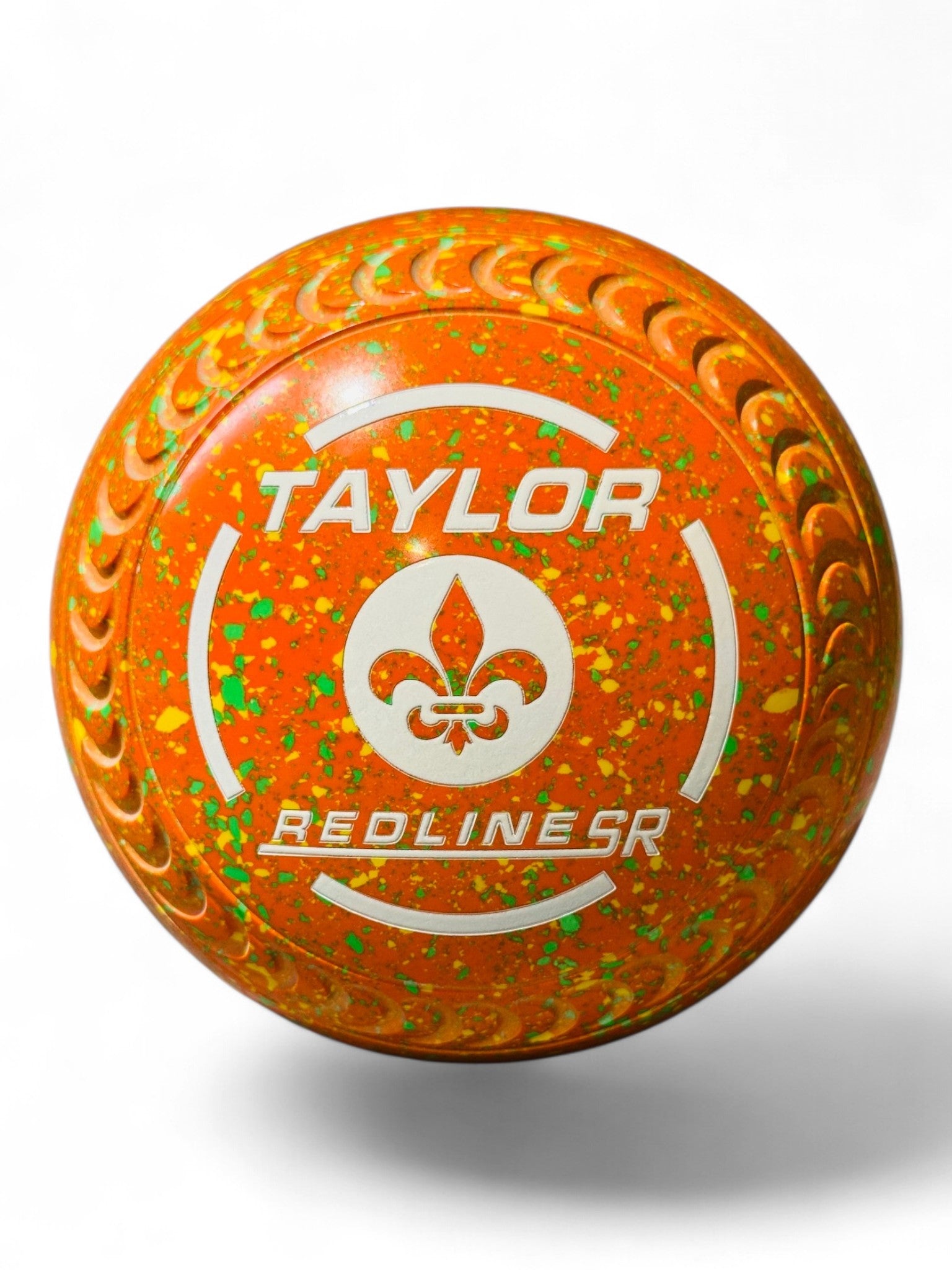 Taylor Redline SR Orange/Yellow/Lime Fleur De Lis Size 3 Crescent 35 Stamp