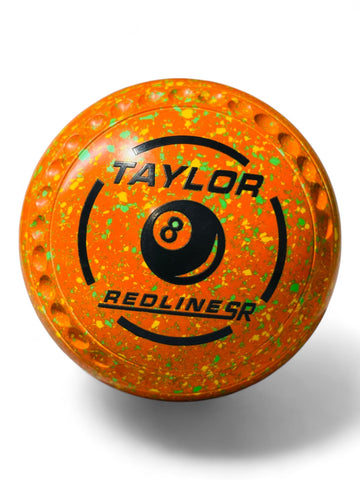 Taylor Redline SR Orange/Yellow/Lime 8 Ball Size 3 Half Pipe 35 Stamp