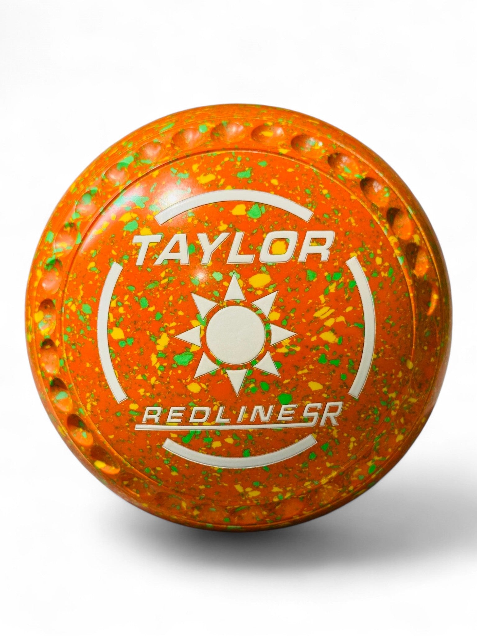 Taylor Redline SR Orange/Yellow/Lime Sun Size 3 Half Pipe 35 Stamp
