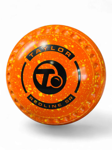 Taylor Redline SR Orange Yellow Taylor Logo Size 3 Half Pipe 35 Stamp