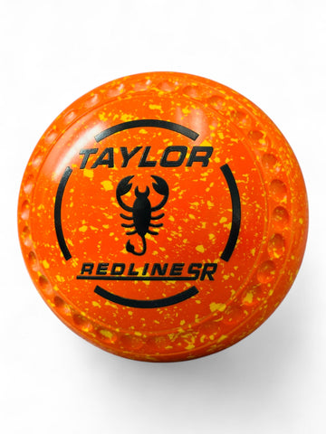Taylor Redline SR Orange Yellow Scorpion Size 3 Half Pipe 35 Stamp