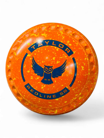 Taylor Redline SR Orange Yellow Owl Size 3 Half Pipe 35 Stamp