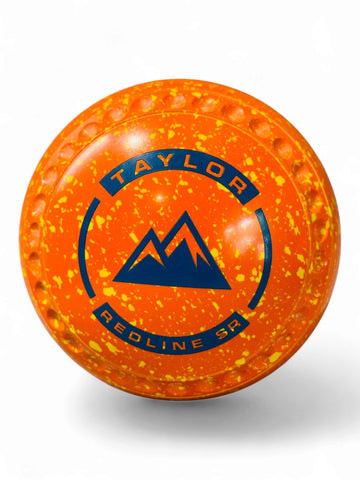 Taylor Redline SR Orange Yellow Mountain Size 3 Half Pipe 35 Stamp