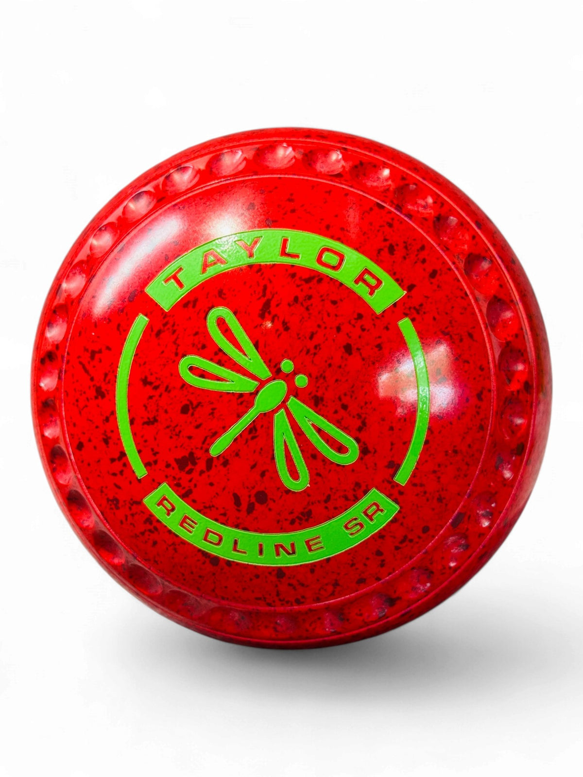 Taylor Redline SR Cherry Red Dragonfly Size 3 Half Pipe 35 Stamp