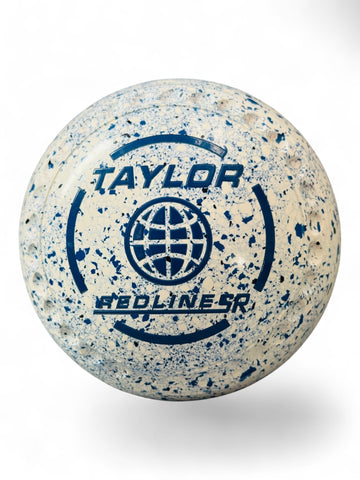 Taylor Redline SR White Blue Global Size 3 Half Pipe 35 Stamp