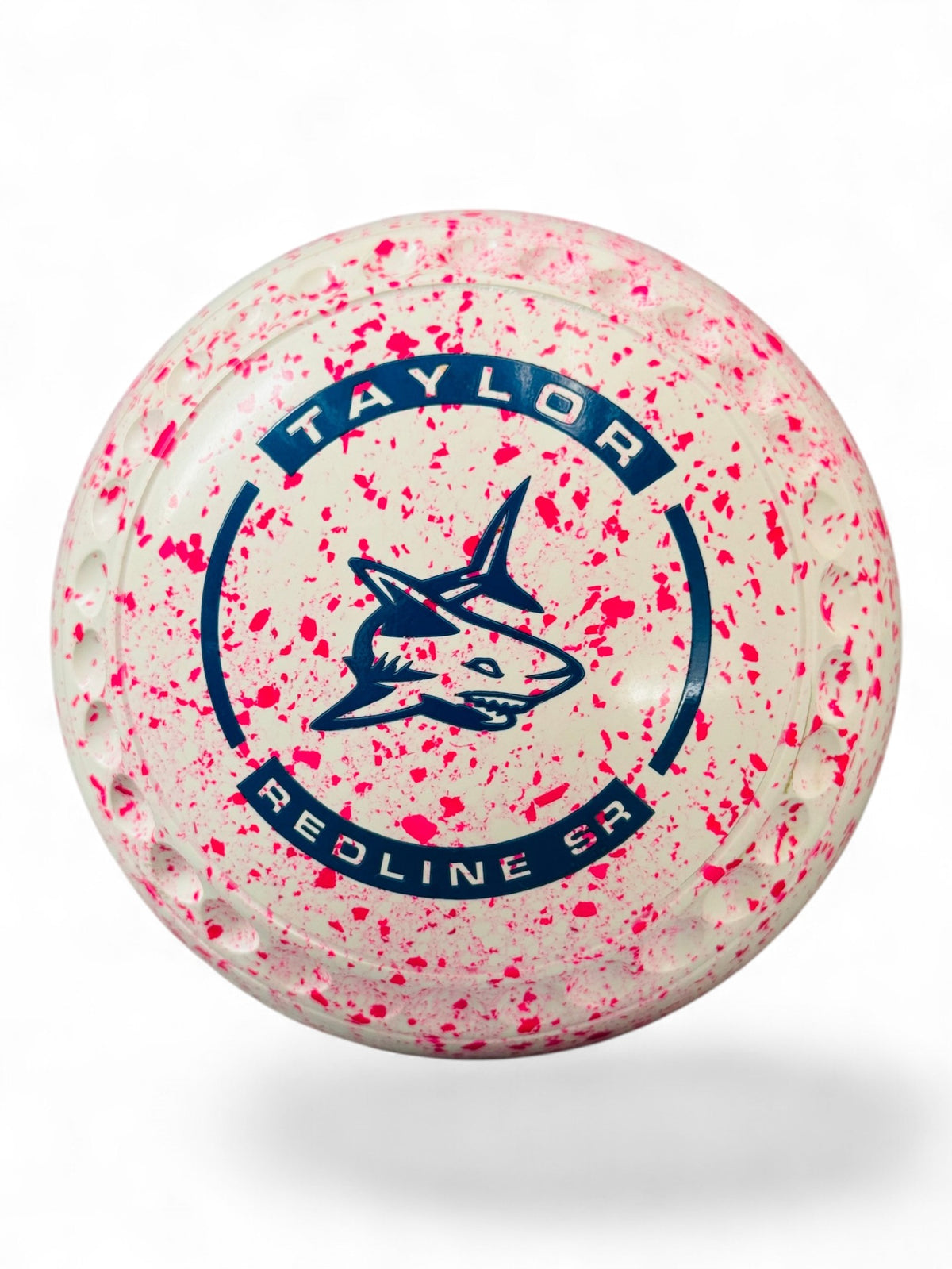 Taylor Redline SR White Pink Shark Size 3 Half Pipe 35 Stamp