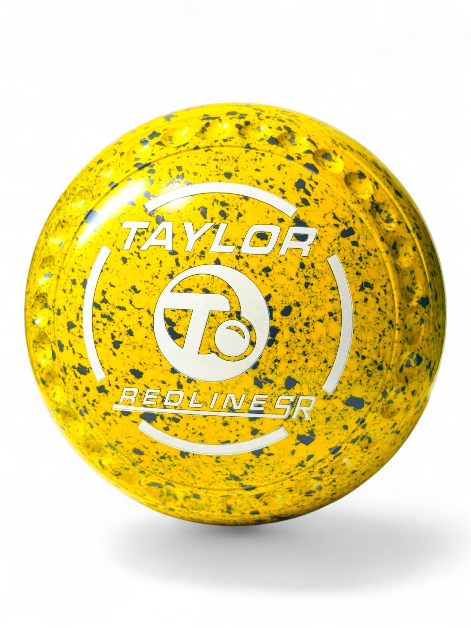 Taylor Redline SR Lemon Sherbert Geometric shapes with letter 'T' Size 3 Half Pipe 35 Stamp