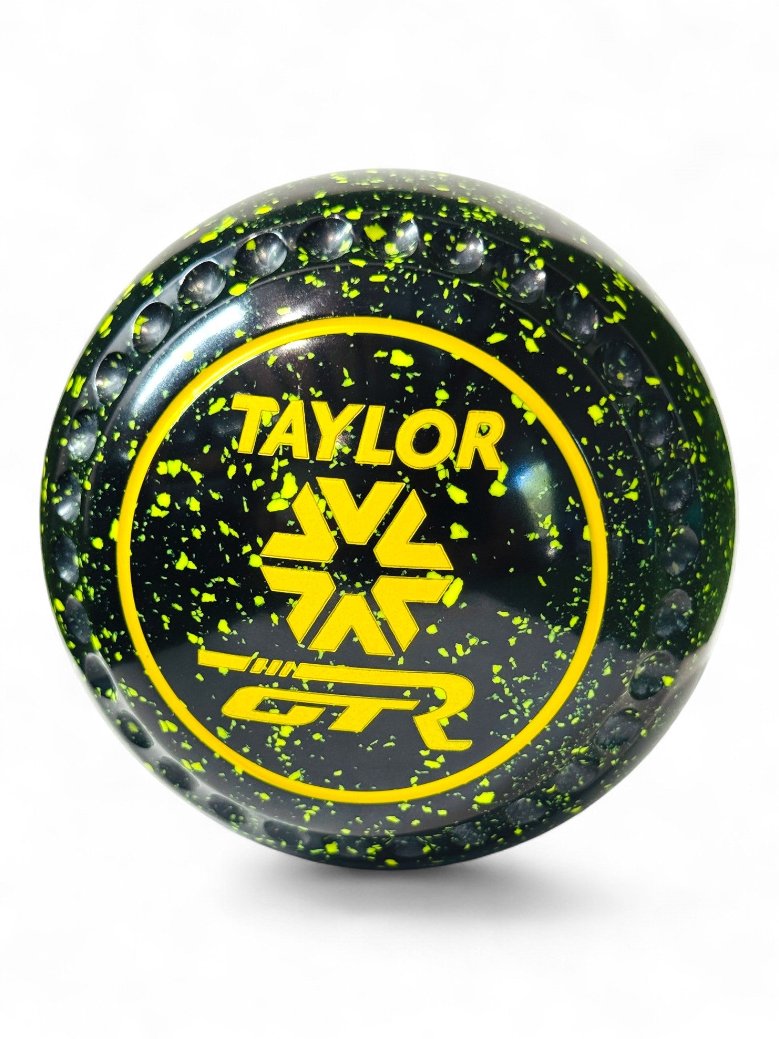 Taylor GTR Black/Lemon Star Size 4 Half Pipe 34 Stamp