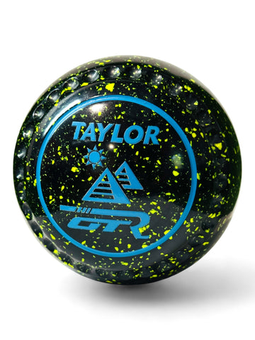 Taylor GTR Black/Lemon Mountain Size 4 Half Pipe 34 Stamp