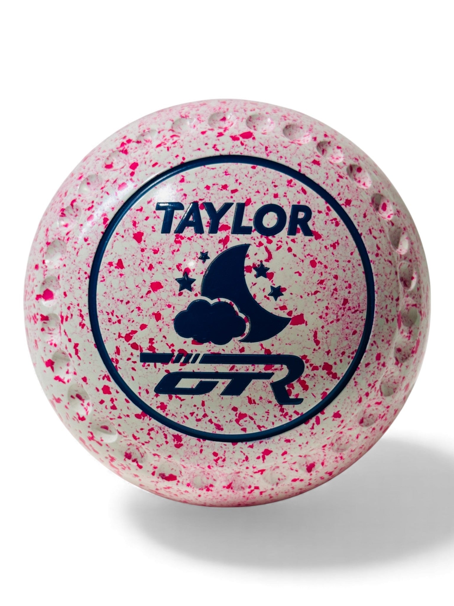 Taylor GTR White/Pink Moon Size 4 Half Pipe 34 Stamp